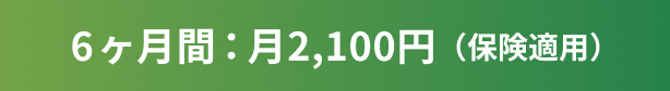 6ヶ月間：月2,100円（保険適用）
